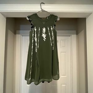 Miami forest green Dress size XXS